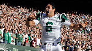 Jets' Mark Sanchez uses Hudl