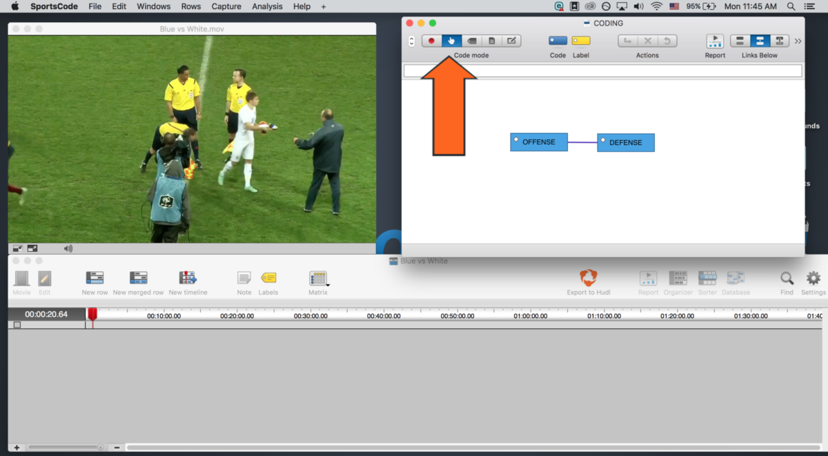 Code Mode | Hudl Support Der Mode Code