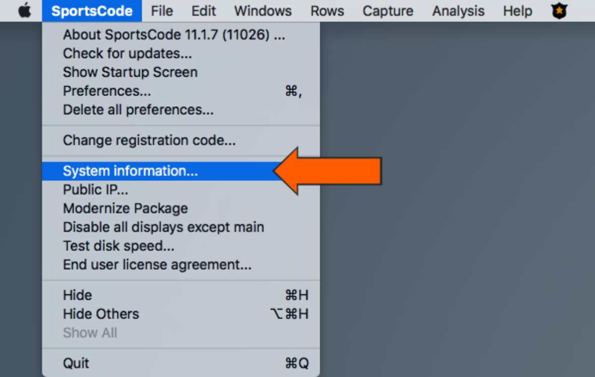 Sportscode Serial Number