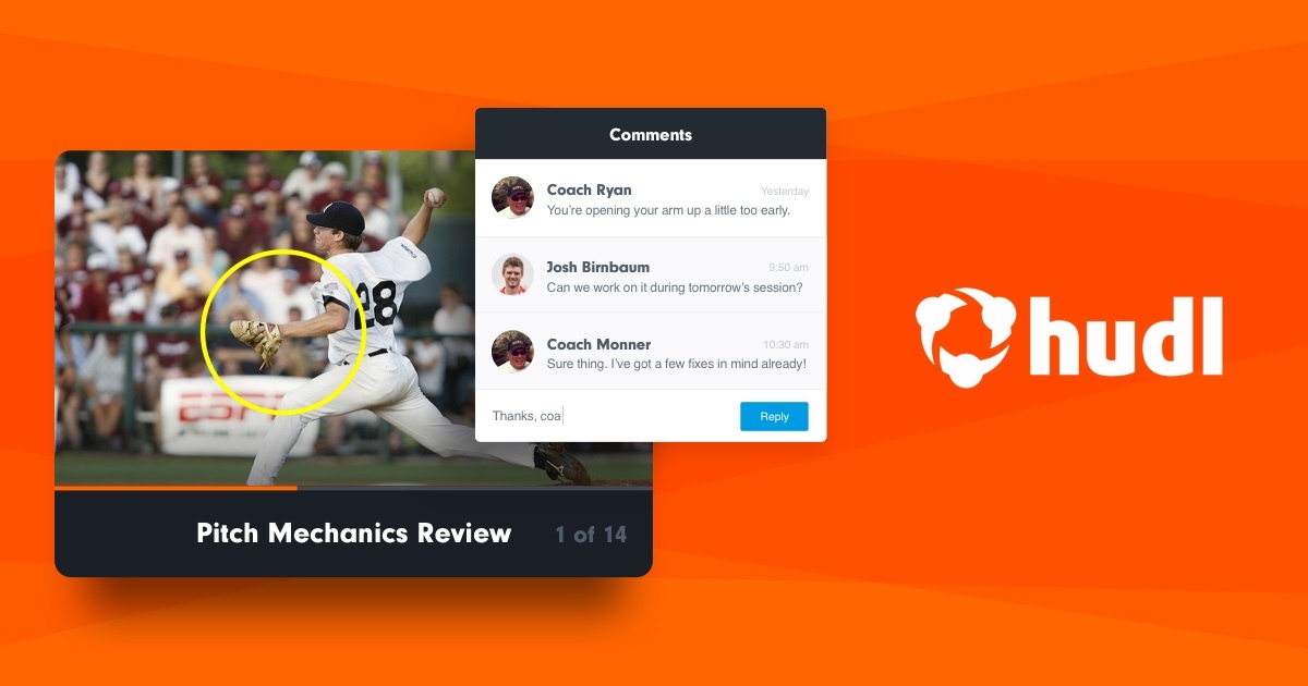 Video Review and Performance Analysis for Softball and Baseball Hudl