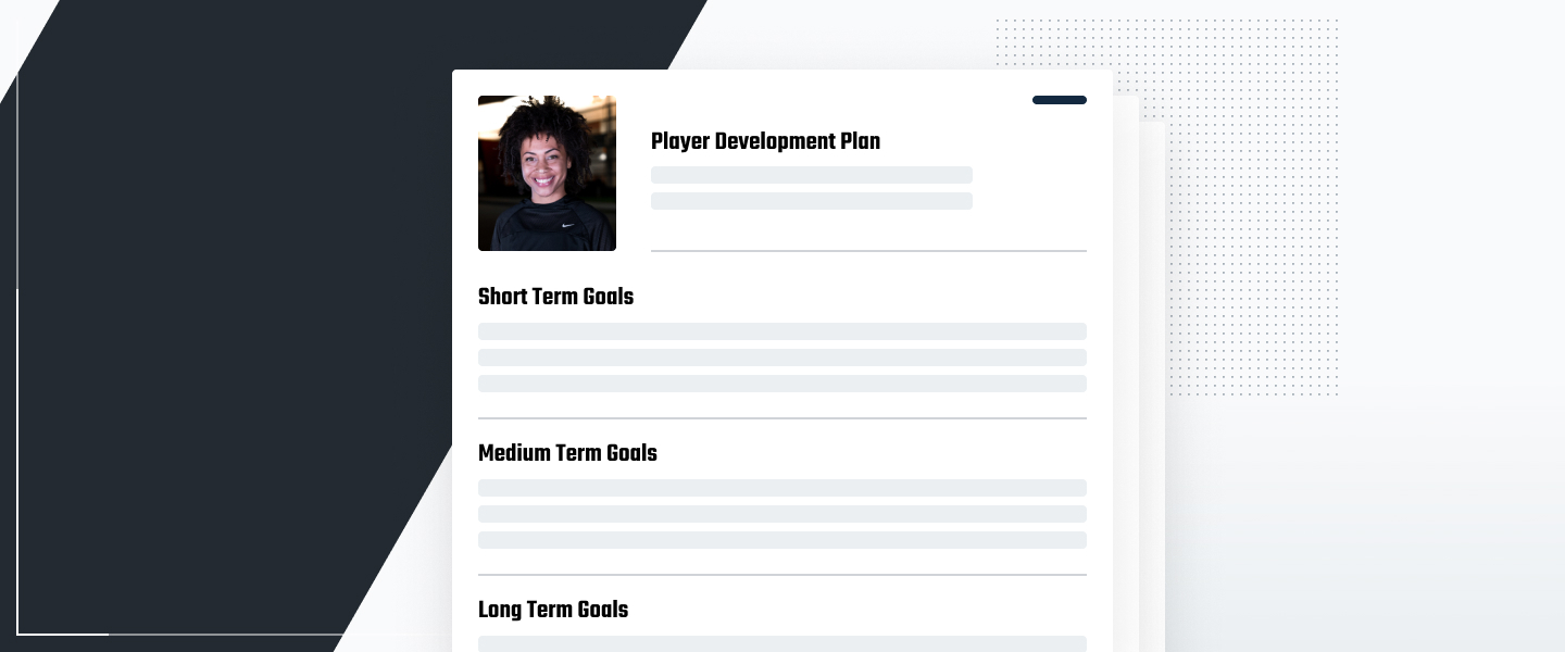 Screenshot of a development plan