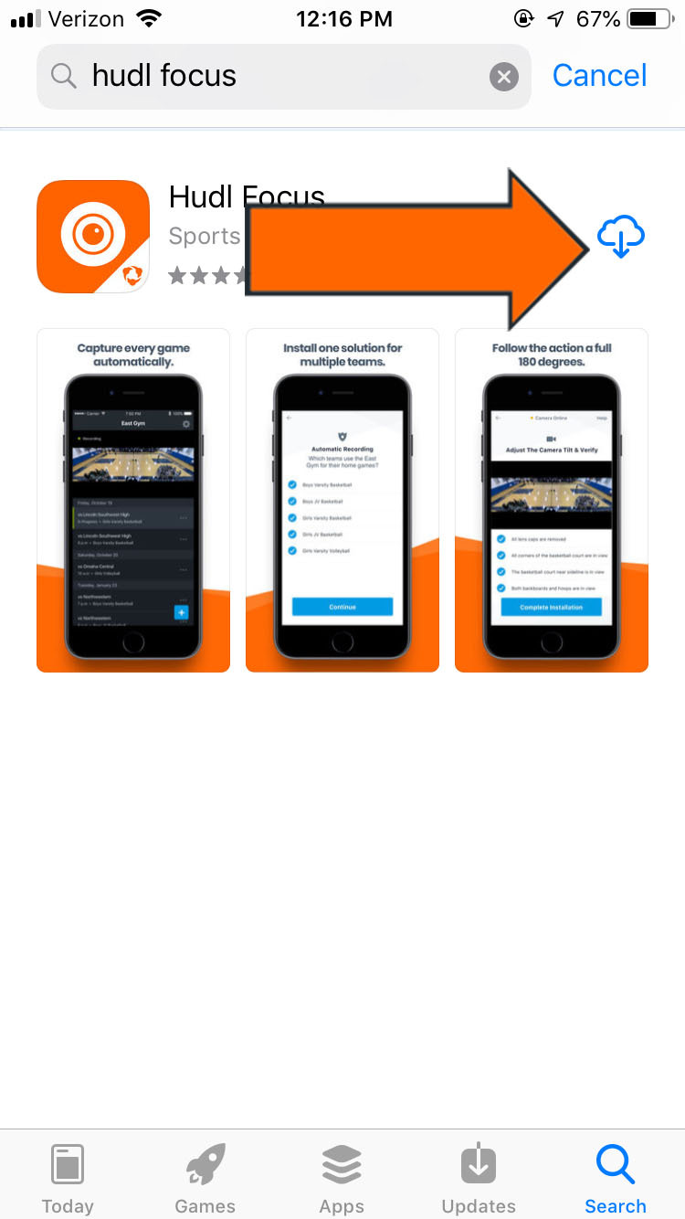 Download the App Hudl Support