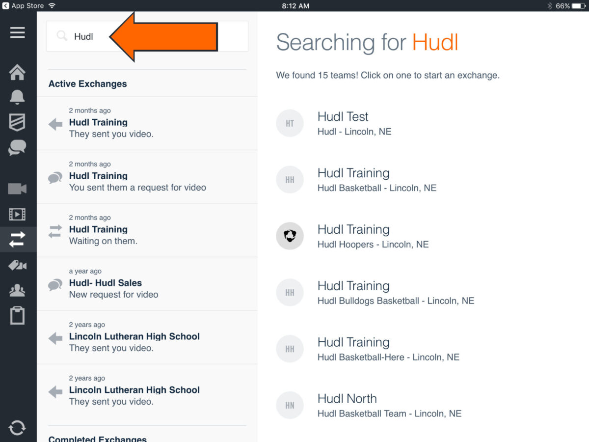 Exchange Video With A Hudl Team Hudl Support